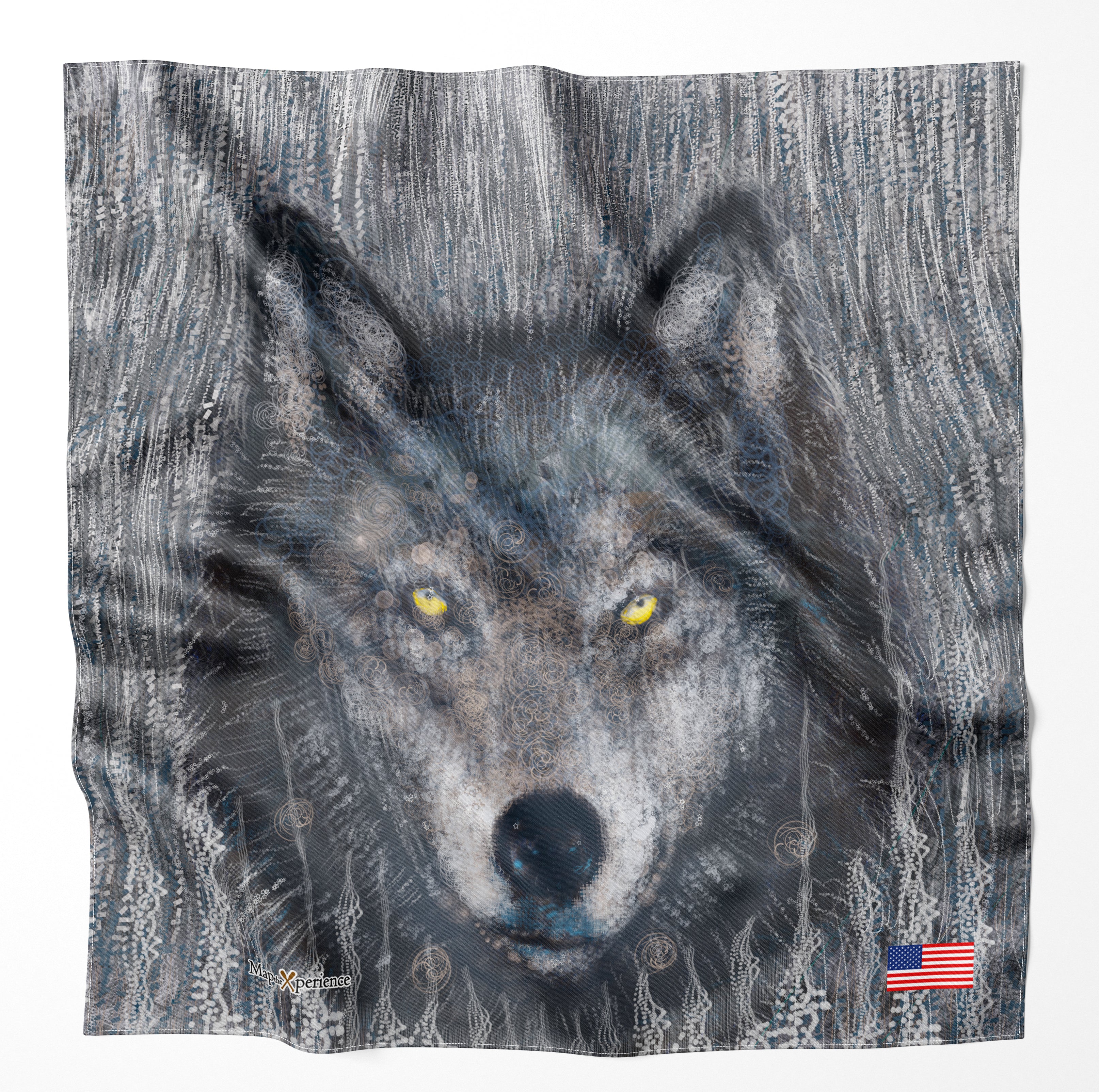 Wolf Microfiber Bandana