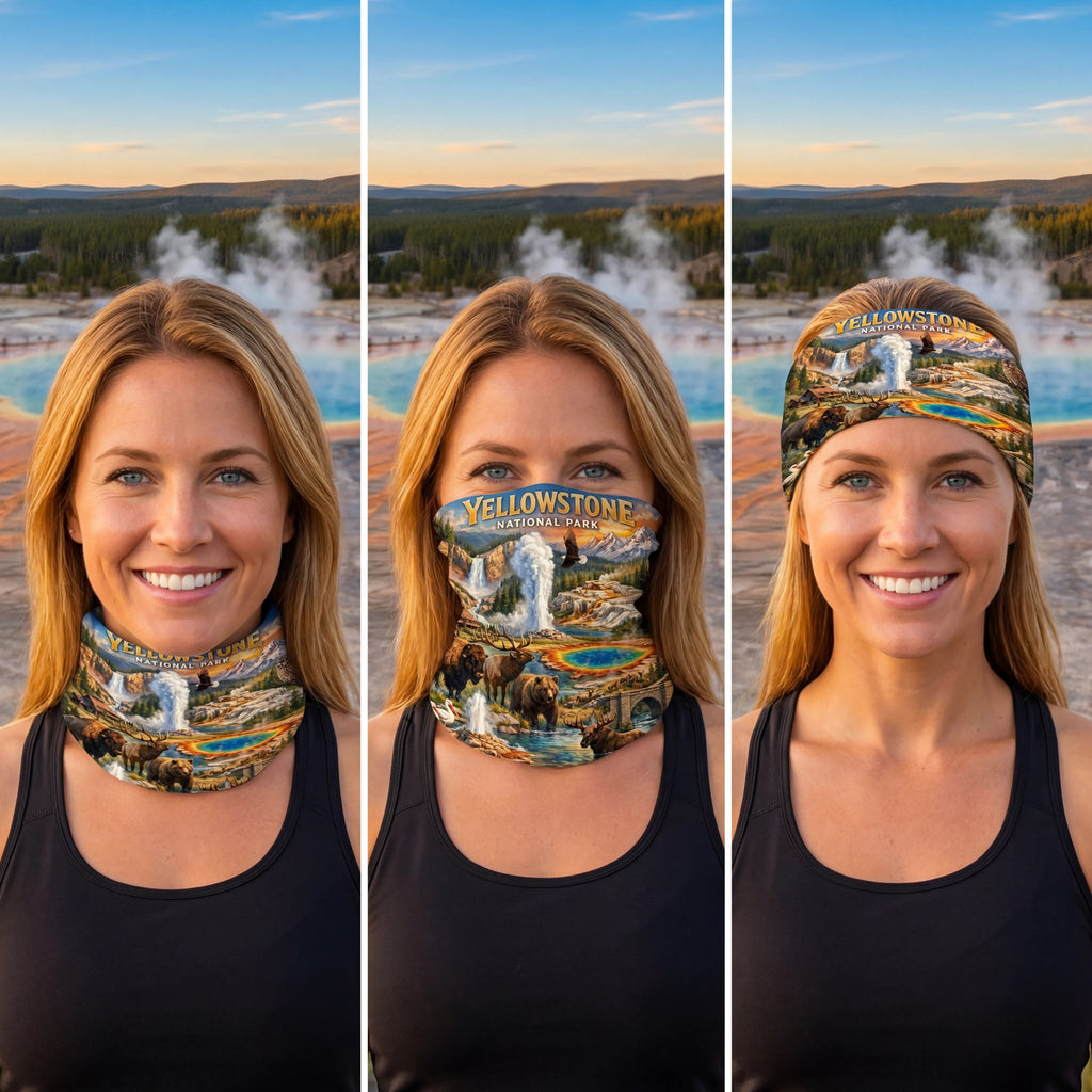Yellowstone National Park X Guard Neck Gaiter