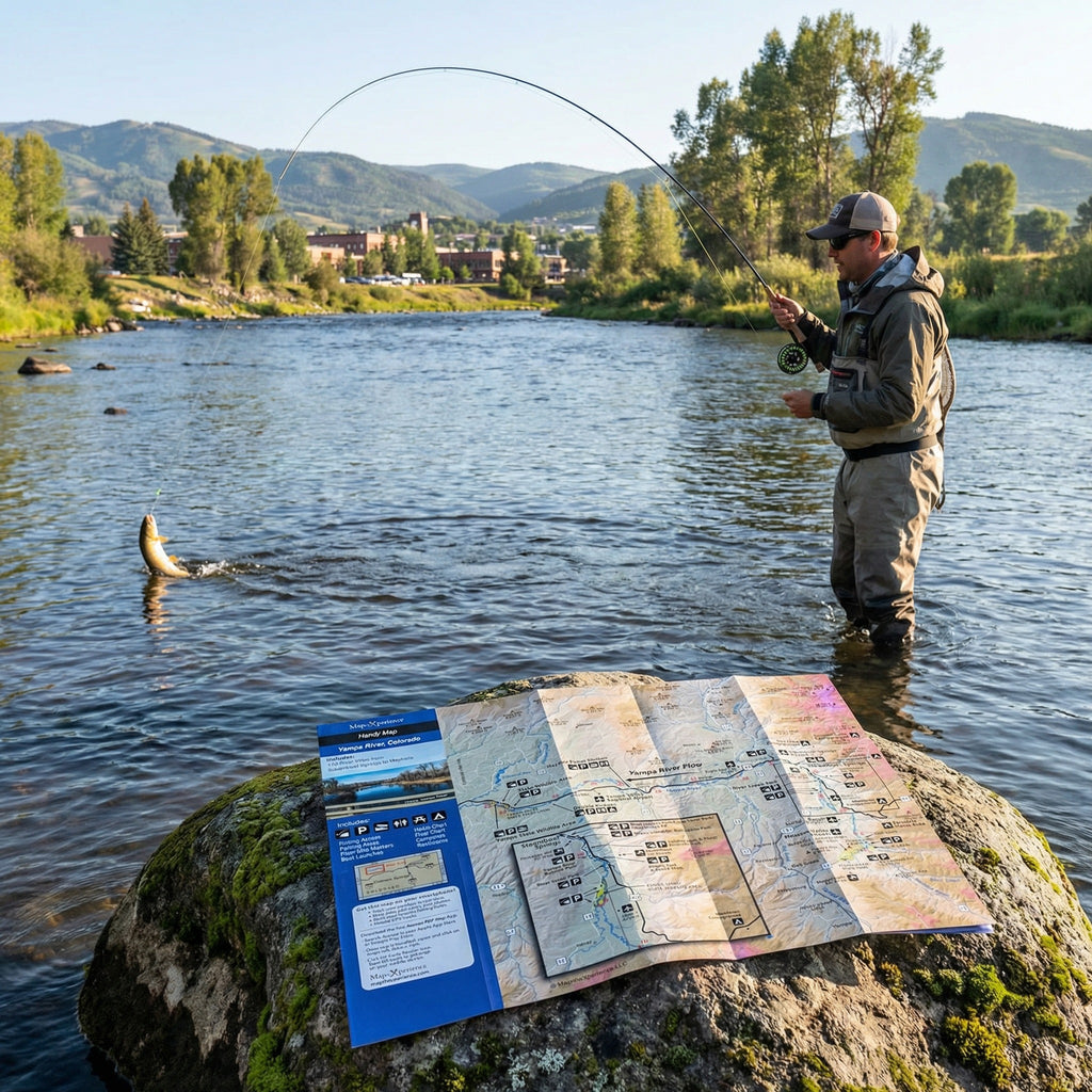 Yampa River Colorado Fly Fishing Map | Public Access Guide