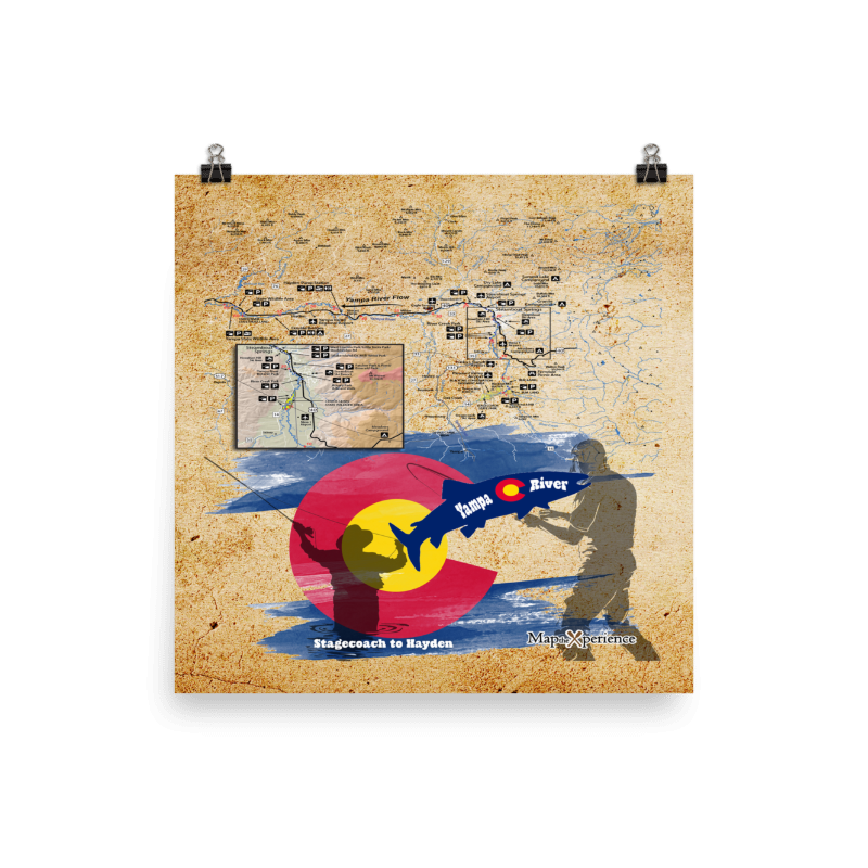 Yampa River, Colorado Map Poster | Free Mobile Map