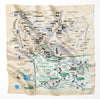 Yellowstone River, Montana Microfiber Map Bandana