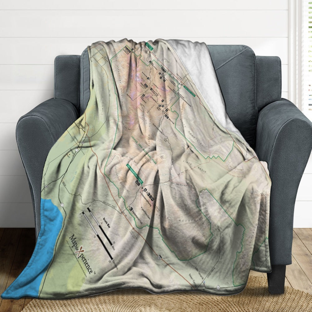Joshua Tree National Park Super Soft Flannel Blanket