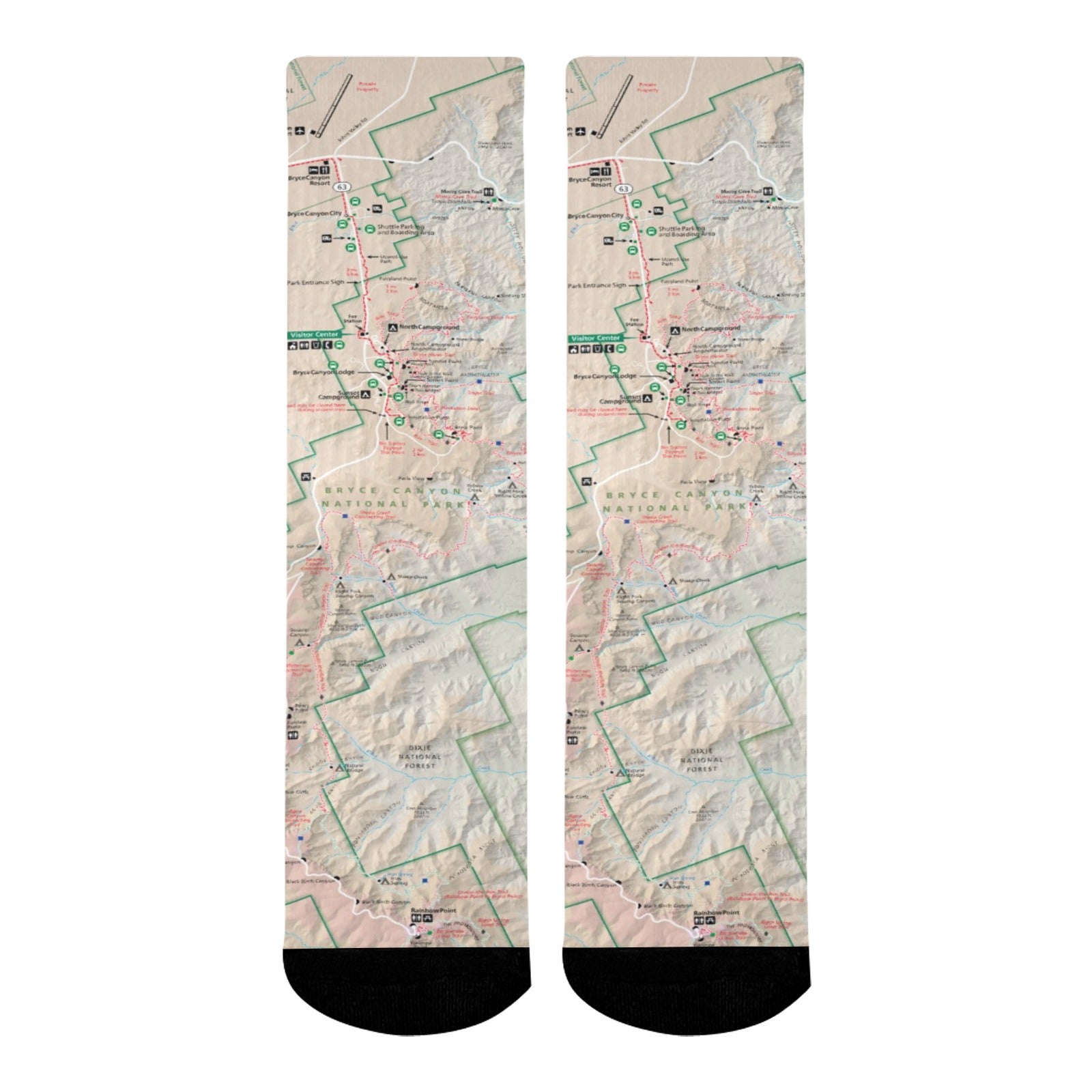 Bryce Canyon National Park Mid-Calf Socks