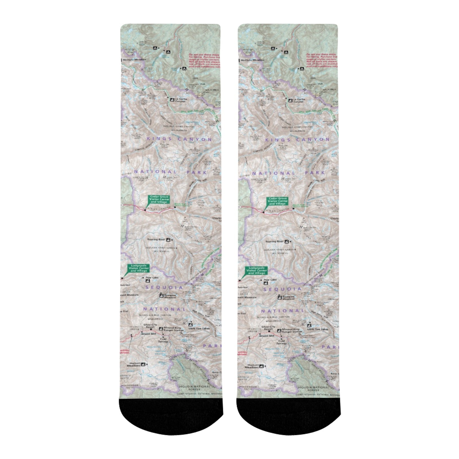 Sequoia National Park Mid-Calf Socks