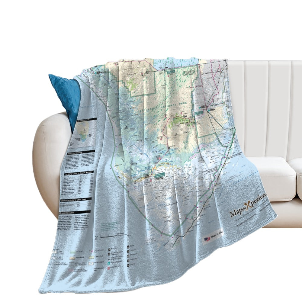 Everglades National Park Super Soft Flannel Blanket