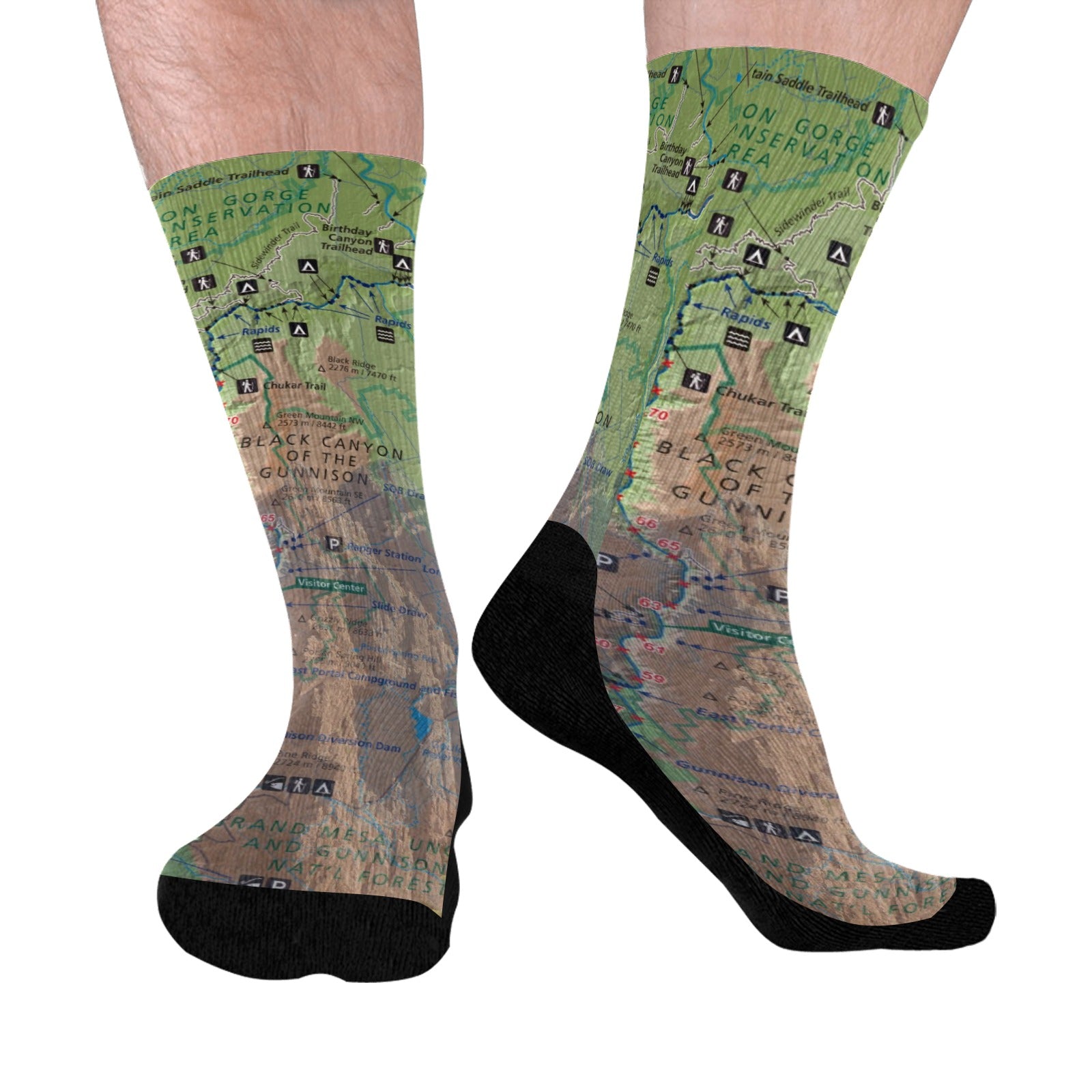 Black Canyon National Park Mid-Calf Socks