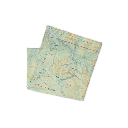 Yellowstone National Park Neck Gaiter