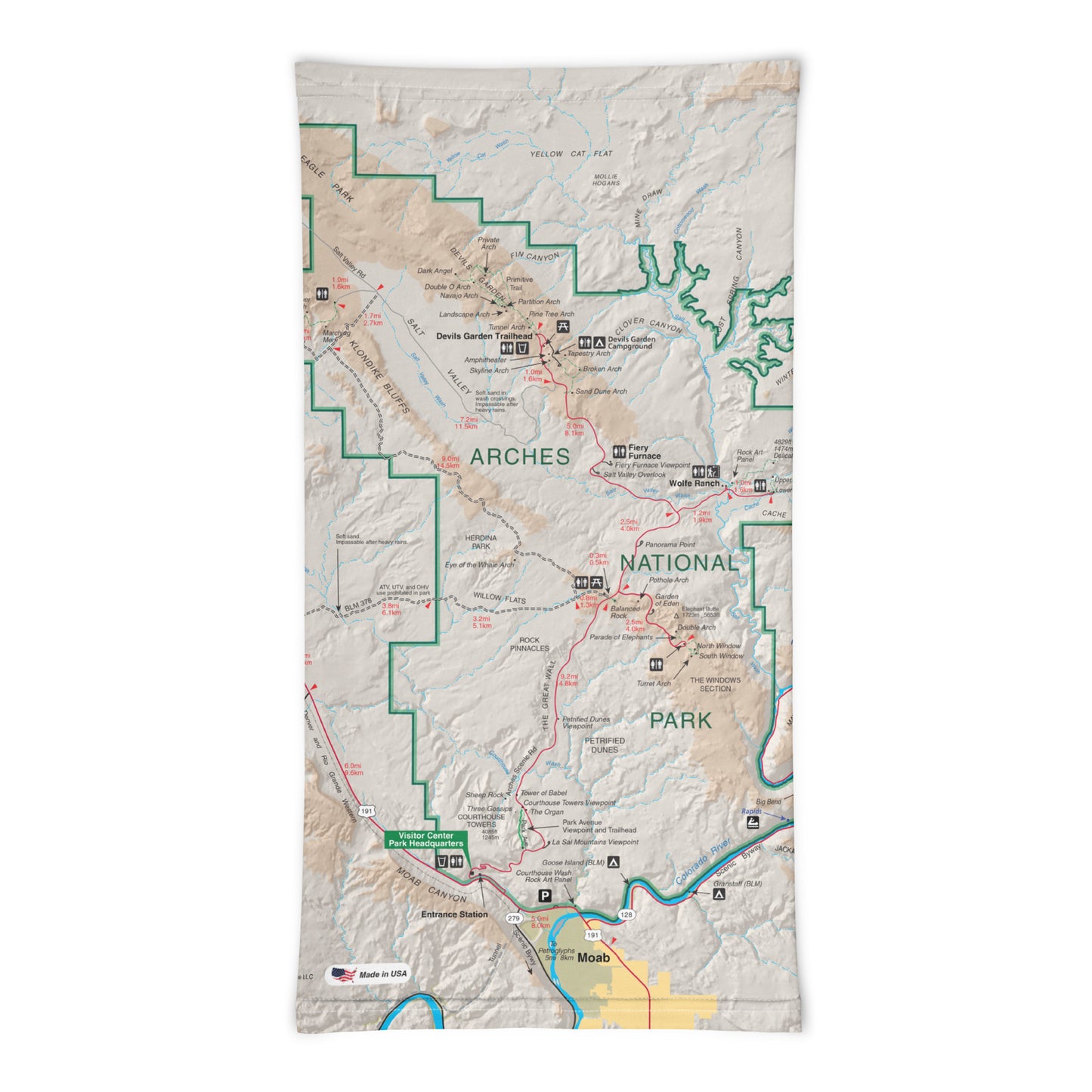 Arches National Park Neck Gaiter