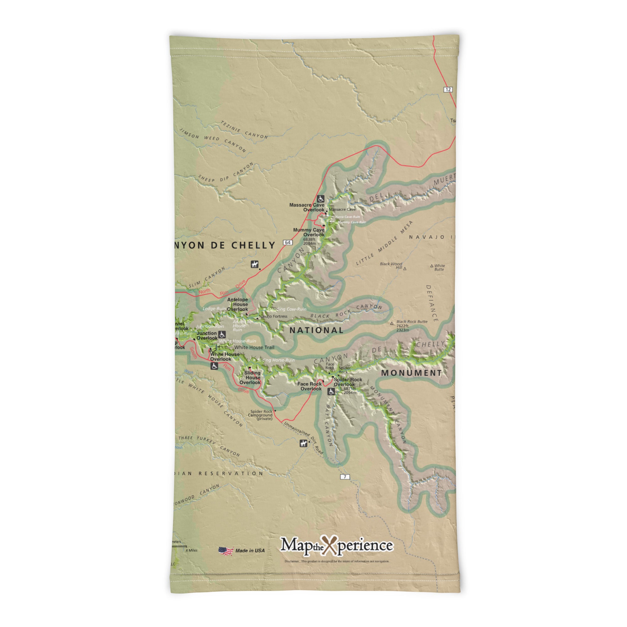 Canyon De Chelly National Monument Neck Gaiter