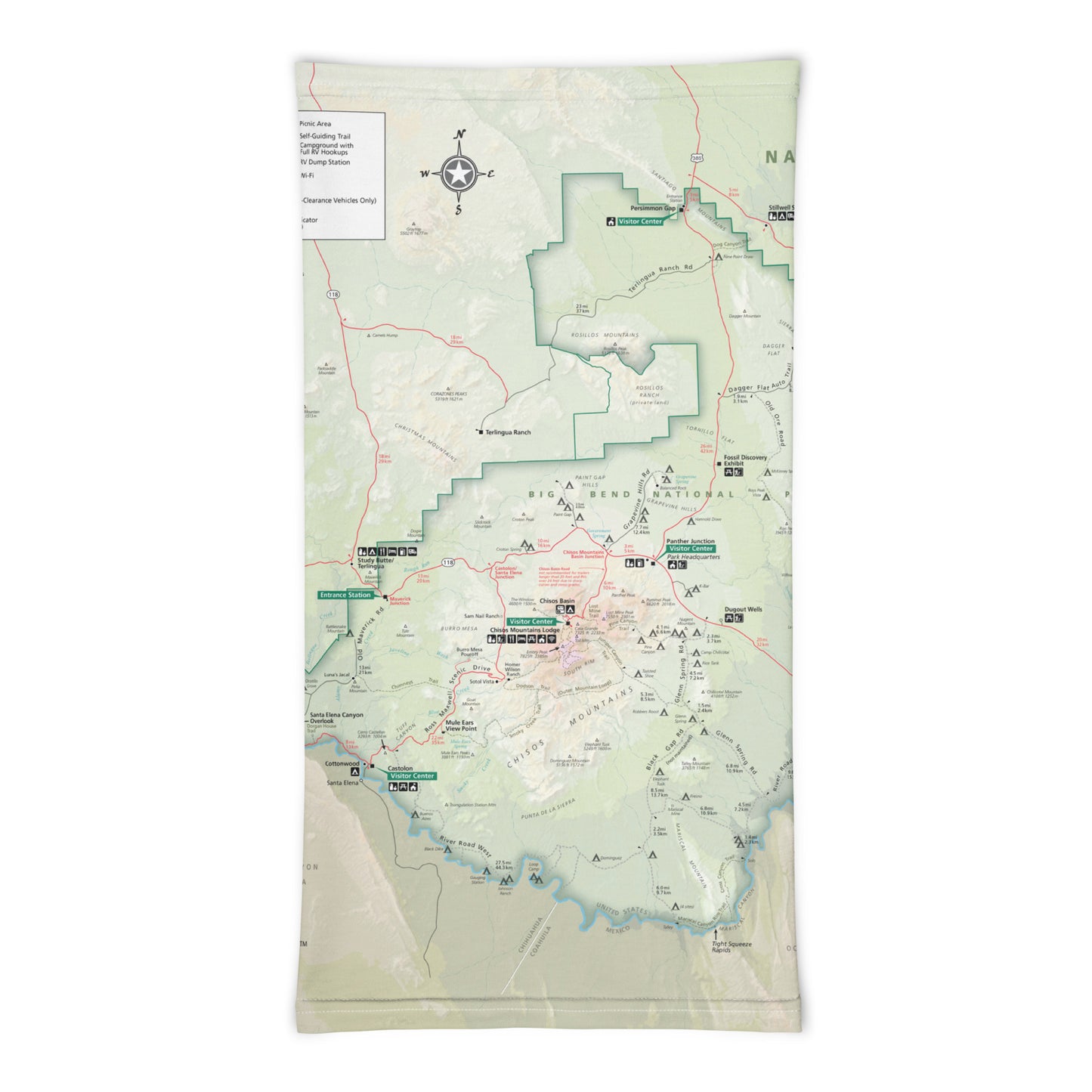 Big Bend National Park Neck Gaiter