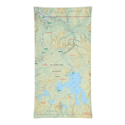 Yellowstone National Park Neck Gaiter