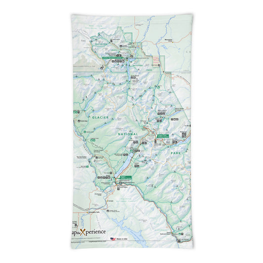 Glacier National Park Neck Gaiter