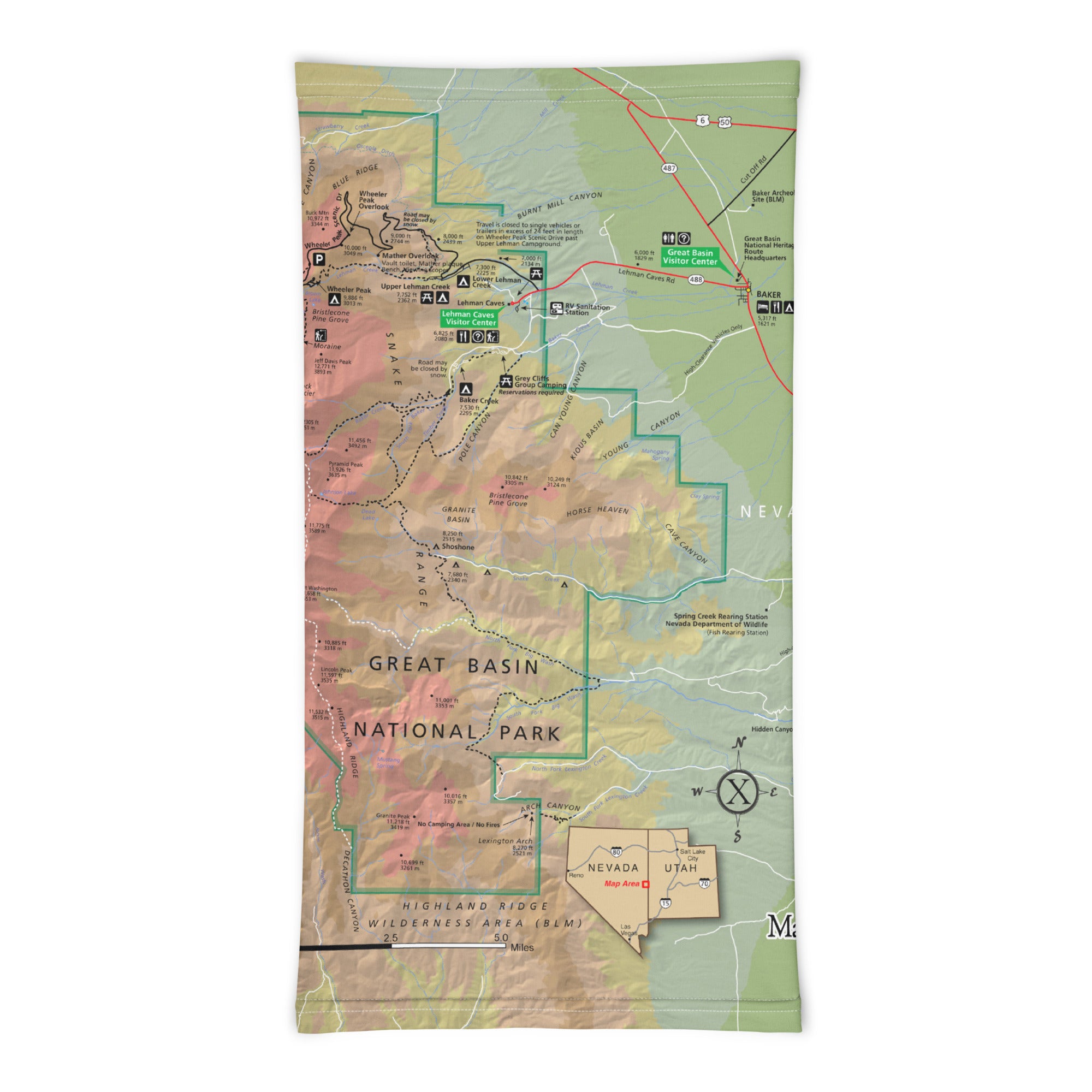 Great Basin National Park Neck Gaiter