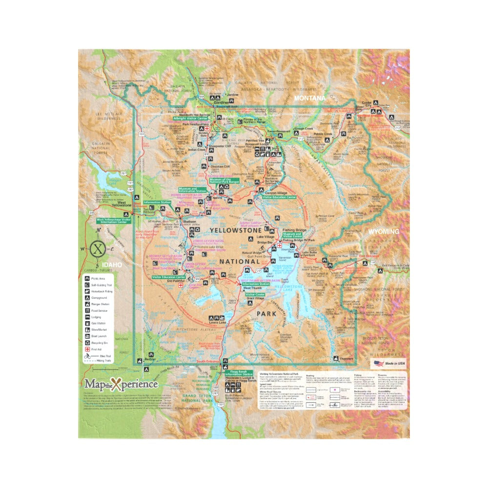 Yellowstone National Park Wall Tapestry