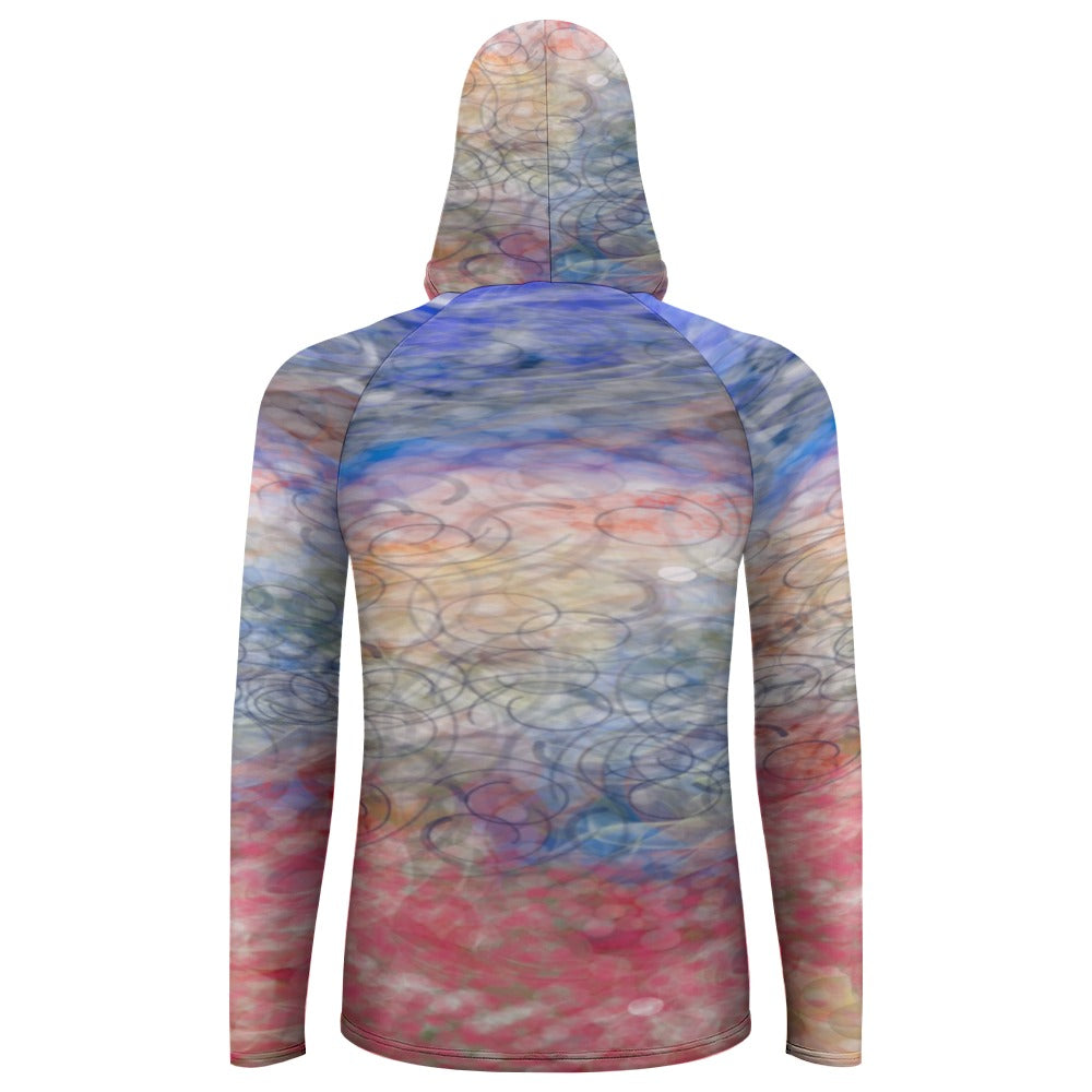 Rainbow Trout Long Sleeve Sun Protection Hoodie