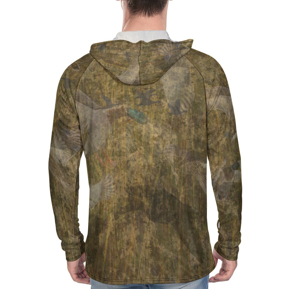 Duck Flauge Sun Protection Hoodie Long Sleeve (Men's)