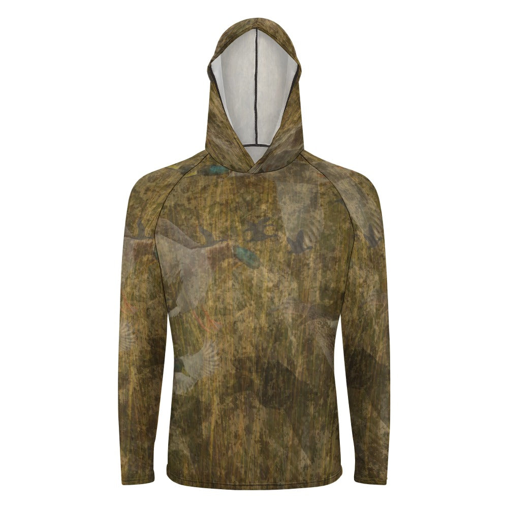 Duck Flauge Sun Protection Hoodie Long Sleeve (Men's)