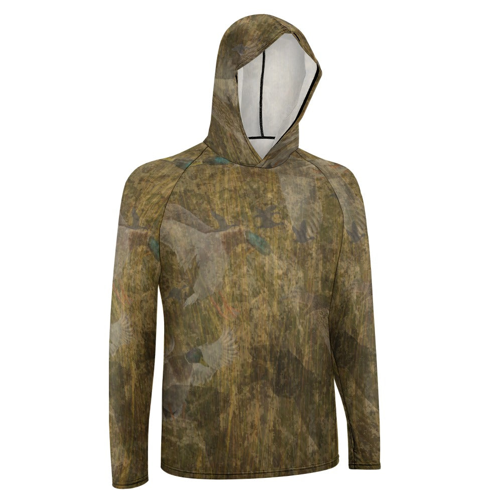 Duck Flauge Sun Protection Hoodie Long Sleeve (Men's)