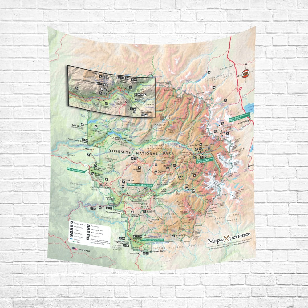 Yosemite National Park Wall Tapestry