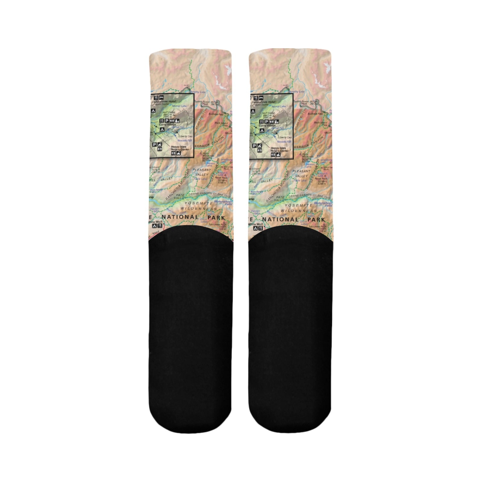 Yosemite National Park Mid-Calf Socks