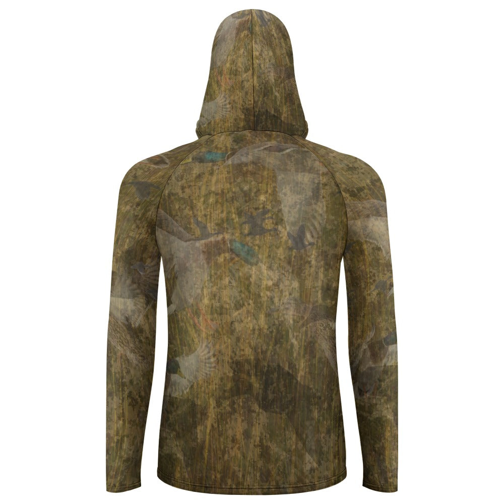 Duck Flauge Sun Protection Hoodie Long Sleeve (Men's)