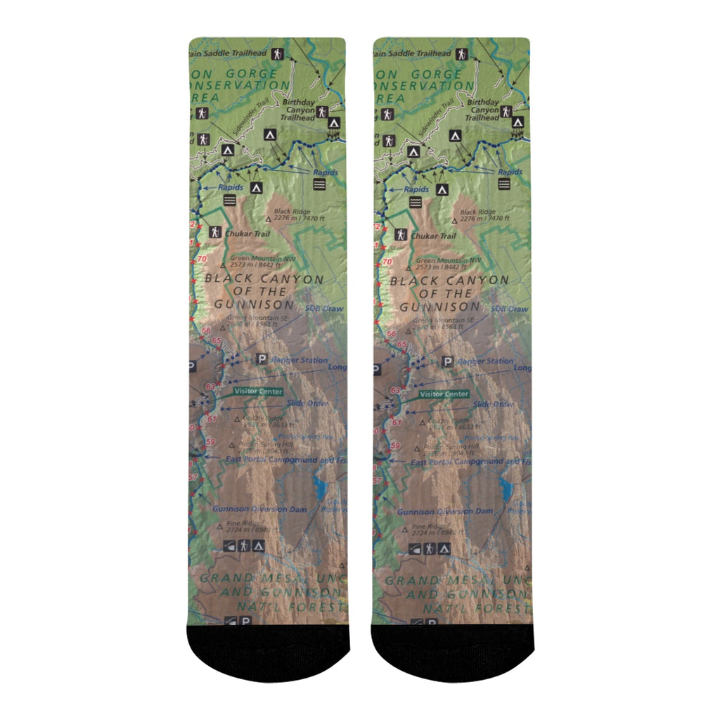 Black Canyon National Park Mid-Calf Socks