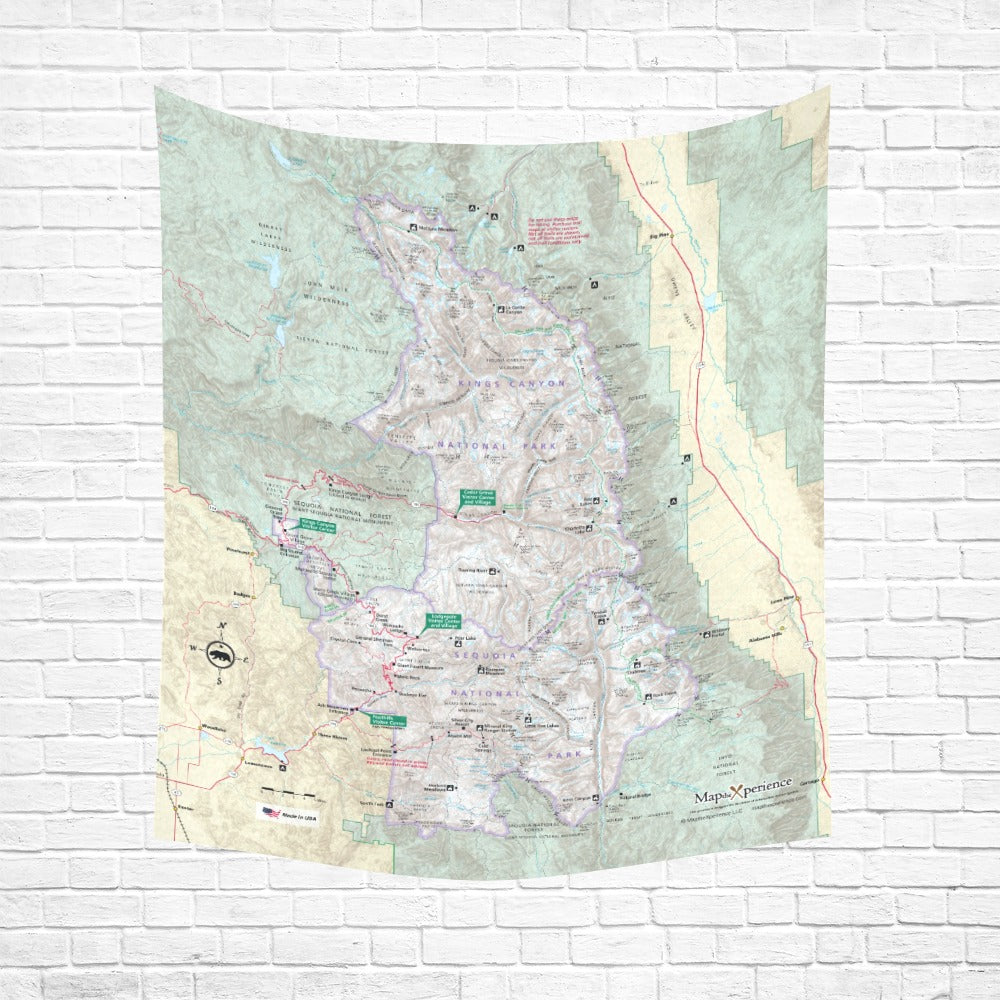 Sequoia National Park Wall Tapestry