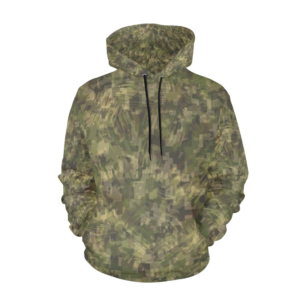 Green Flauge Men's All Over Print Hoodie