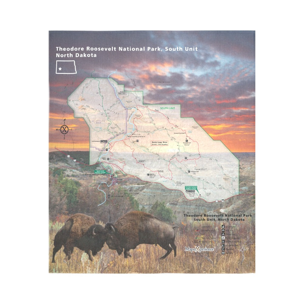 Theodore Roosevelt National Park South Unit Wall Tapestry