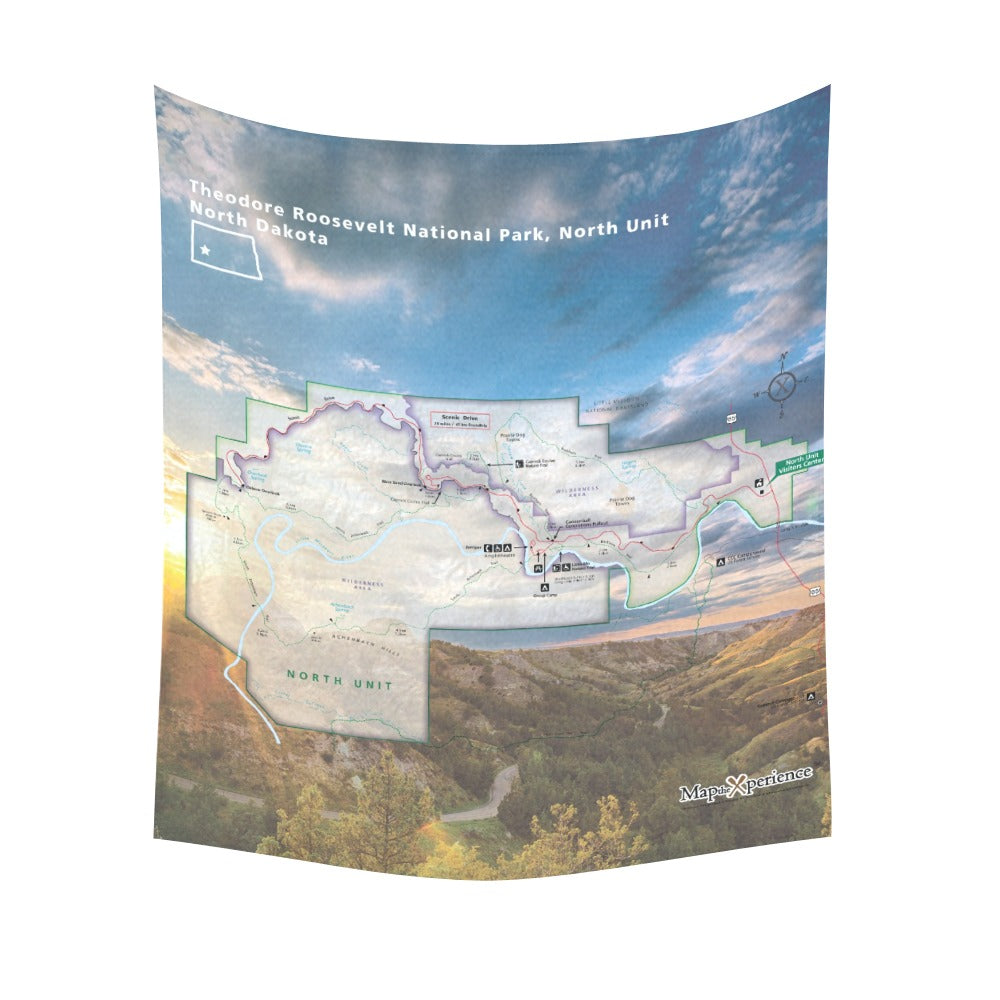 Theodore Roosevelt National Park North Unit Wall Tapestry