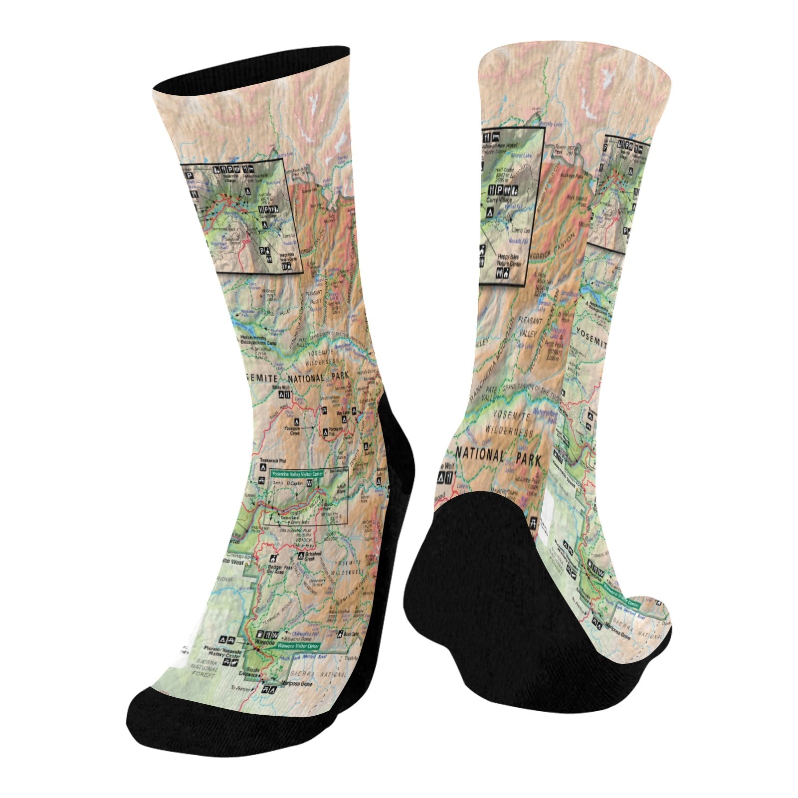 Yosemite National Park Mid-Calf Socks