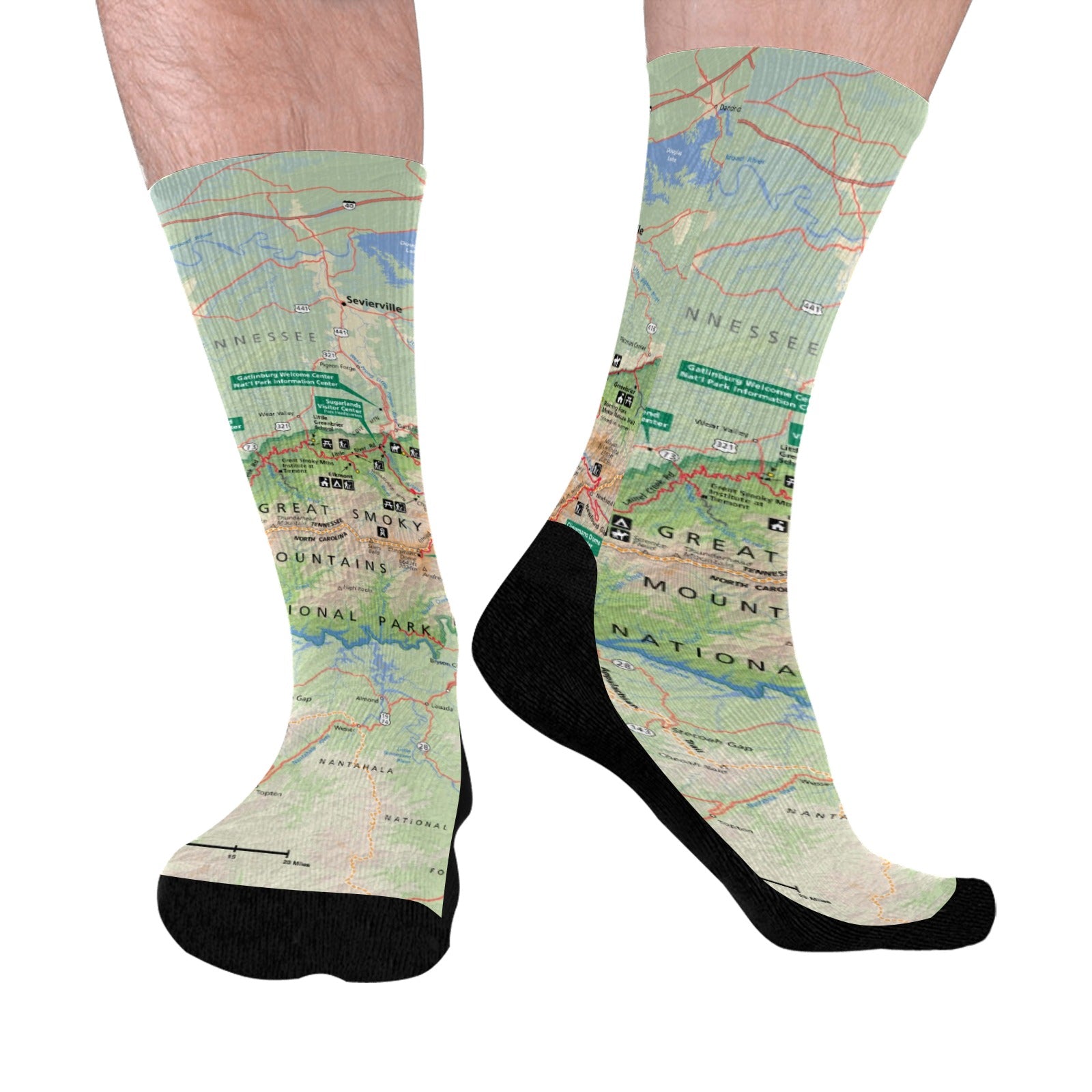 Great Smoky Mountains National Park Mid-Calf Socks