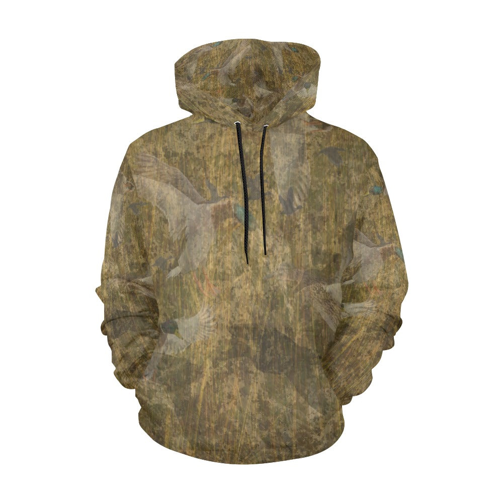 Duck Flauge Men's All Over Print Hoodie