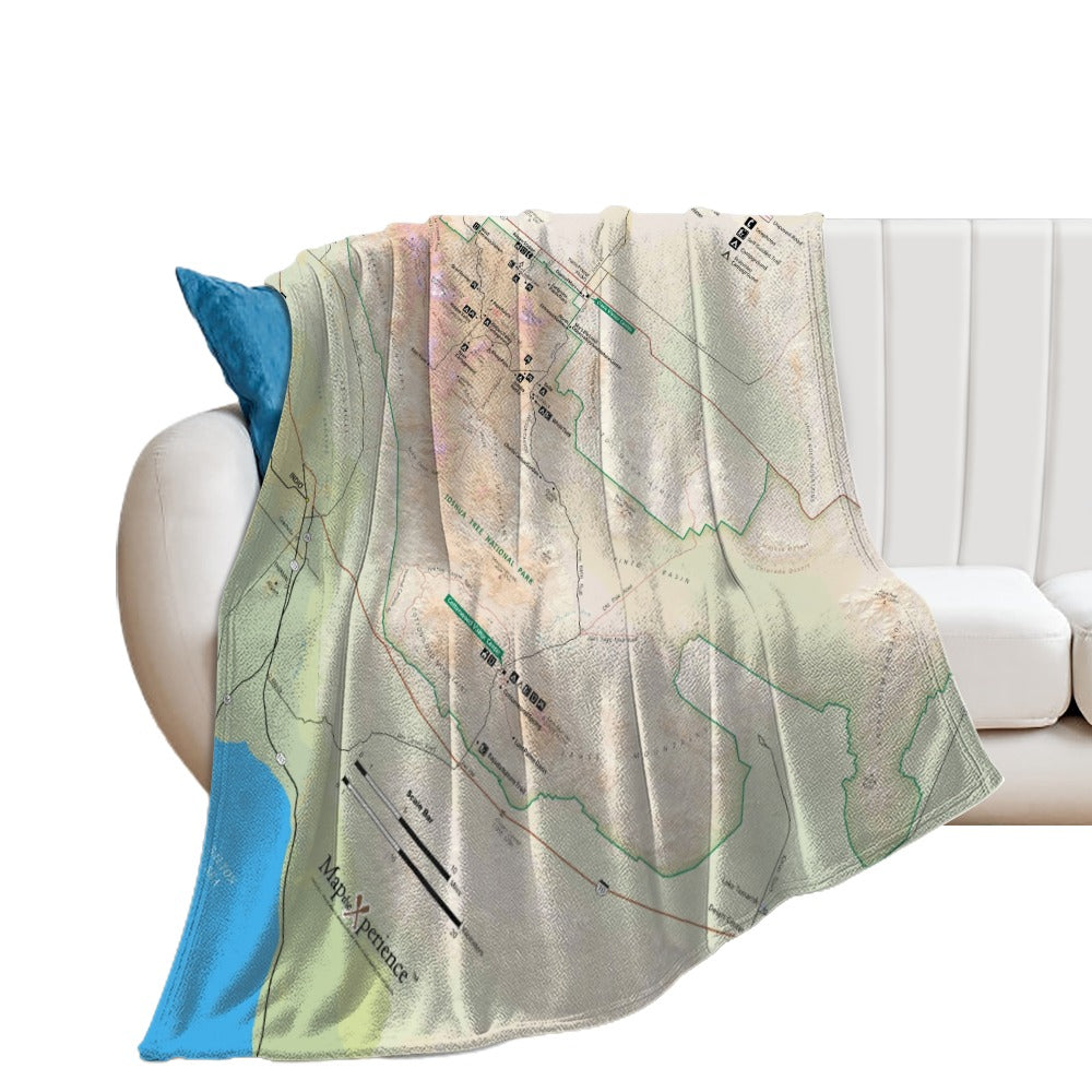 Joshua Tree National Park Super Soft Flannel Blanket
