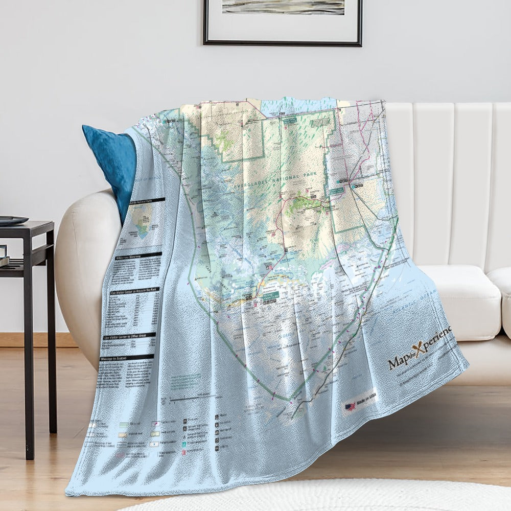 Everglades National Park Super Soft Flannel Blanket