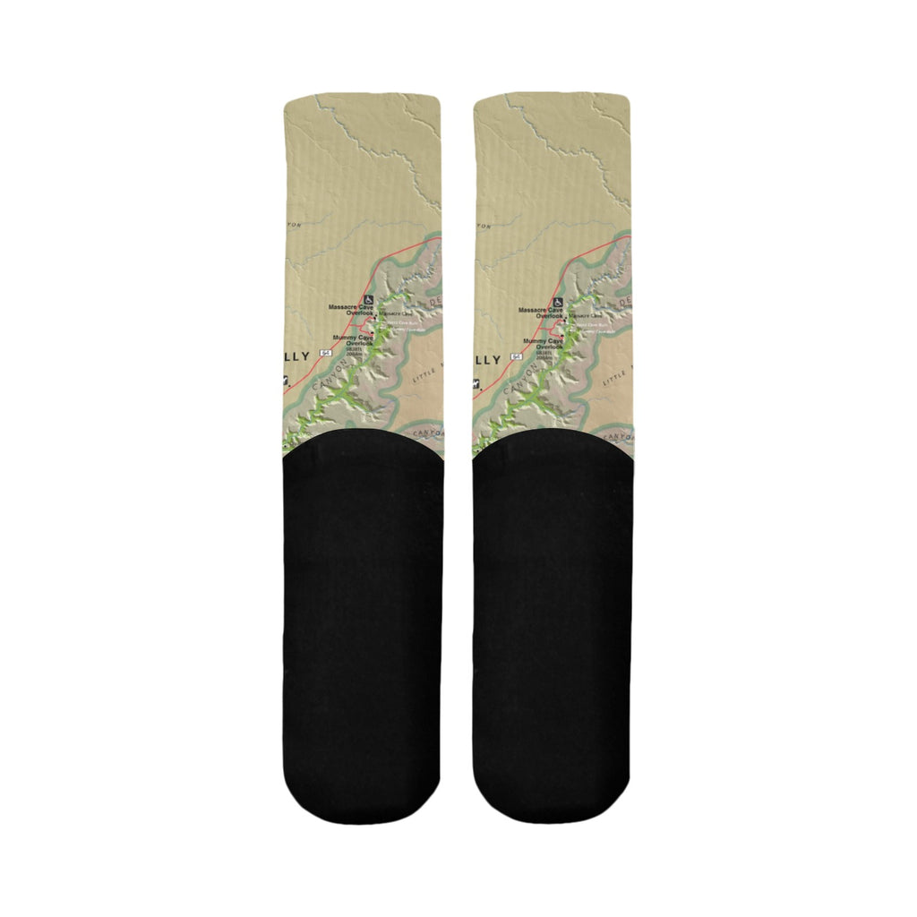 Canyon De Chelly National Monument Mid-Calf Socks