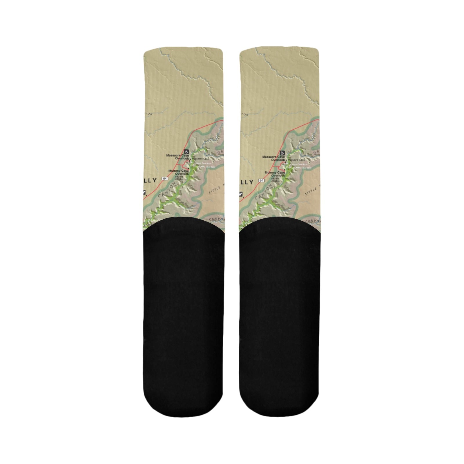 Canyon De Chelly National Monument Mid-Calf Socks
