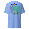 Gunnison River, Colorado (Upper Section) Performance Short Sleeve T Shirt