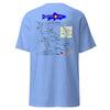 Uncompahgre River, Colorado (Lower Section)  Performance Short Sleeve T Shirt