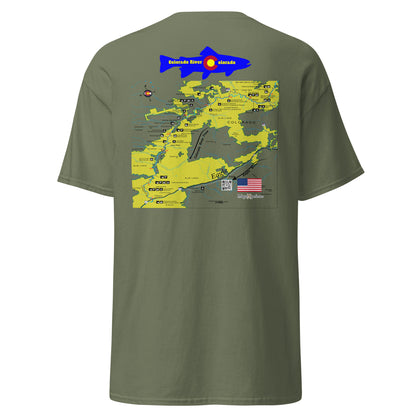 Colorado River, Colorado  (Lower Section) Performance Short Sleeve T Shirt