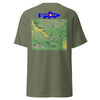 San Miguel River, Colorado (Upper Section) Performance Short Sleeve T Shirt