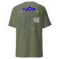 South Platte River, Colorado (Lower Section) Performance Short Sleeve T Shirt