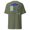 Uncompahgre River, Colorado (Upper Section)  Performance Short Sleeve T Shirt