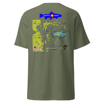 White River, Colorado (Lower Section)  Performance Short Sleeve T Shirt