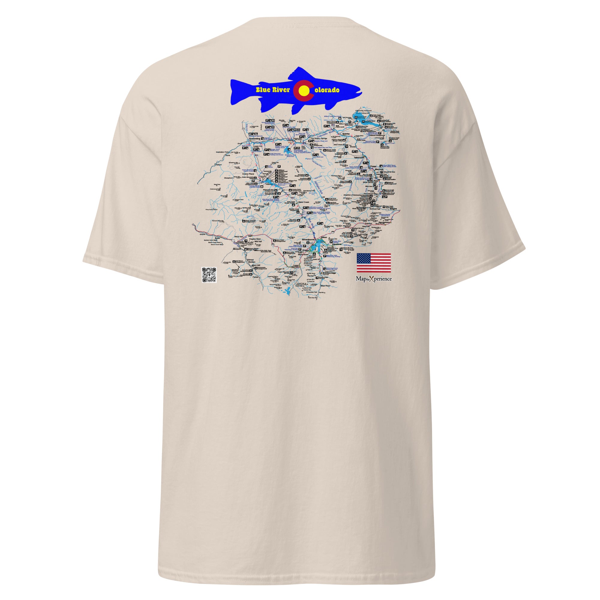 Blue River, Colorado  Performance Short Sleeve T Shirt