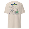 Clark Fork River, Montana  (Lower Section) Performance Short Sleeve T Shirt