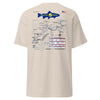 Missouri River, Montana (Lower Section) Performance Short Sleeve T Shirt