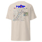 South Platte River, Colorado (Lower Section) Performance Short Sleeve T Shirt