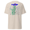 St Vrain Creek, Colorado Performance Short Sleeve T Shirt