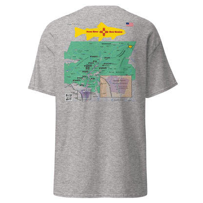 Pecos River, New Mexico Performance Short Sleeve T Shirt